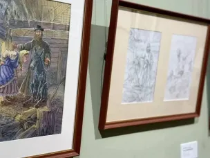 В Нижегородском художественном музее открылась выставка книжной иллюстрации «Нижегородские сказки и легенды»